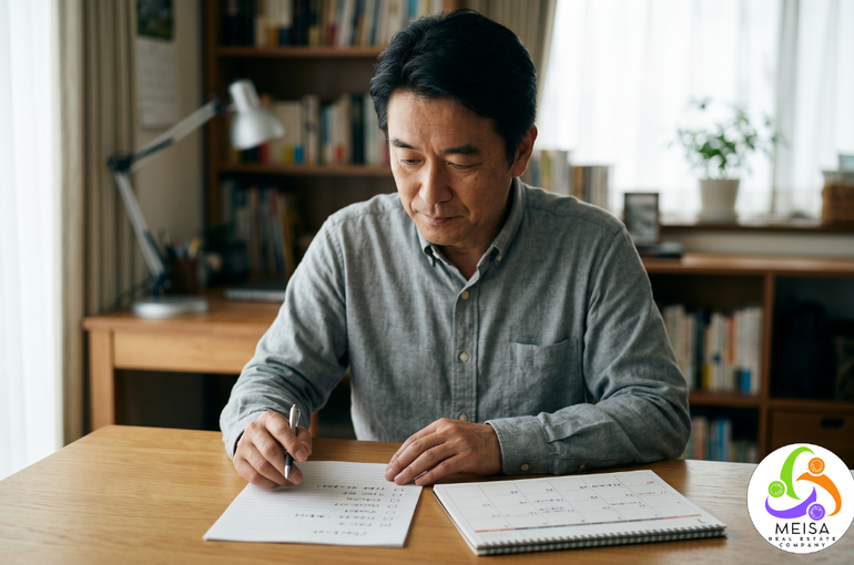 実家の今後の方針を整理し、見通しを立てる場面（流山市・相続と認知症の備え）