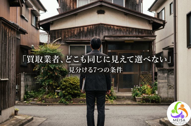 流山で古家・空き家・実家を買い取ってくれる会社の選び方