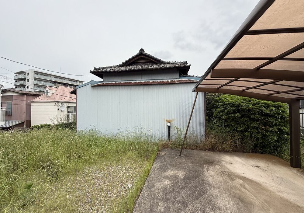 松戸市小山の土地の外観