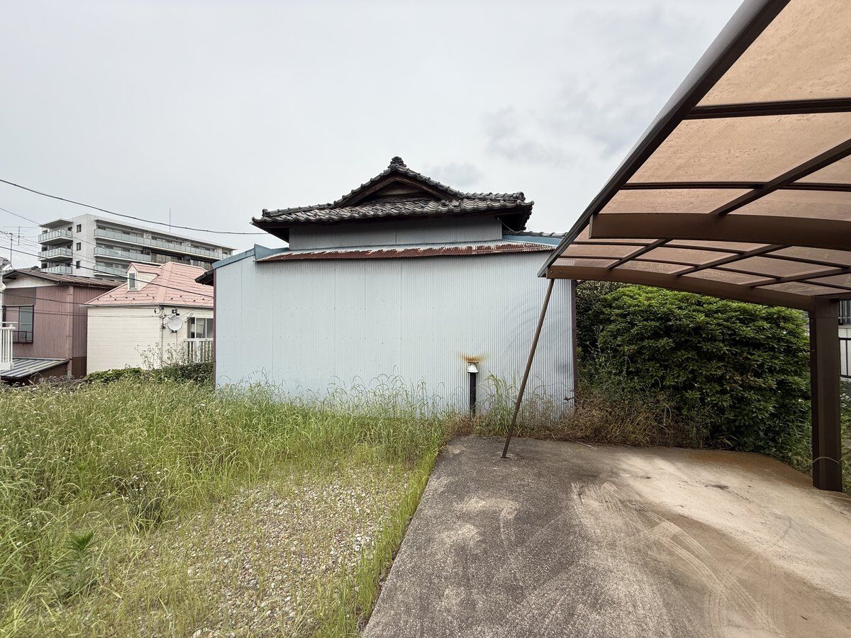 松戸市小山の土地の外観
