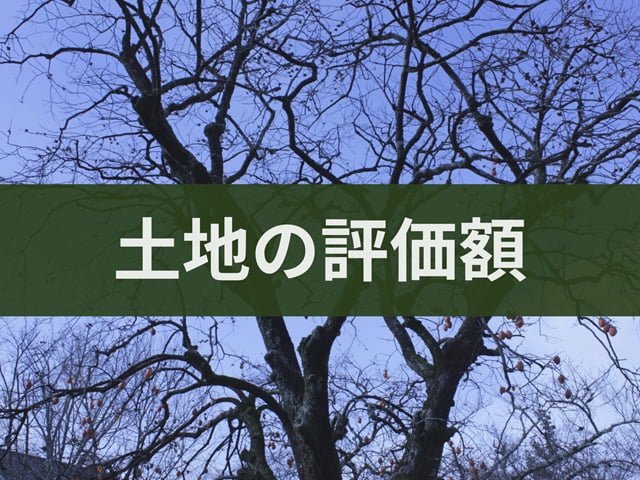 相続した土地の評価額が決まる基本的な基準